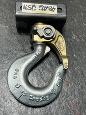 48a7212571 nos no packaging crosby sF8 auto locking crane lifting hook 5 rollox