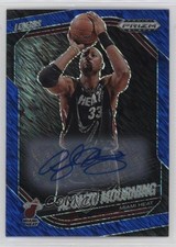 2024-25 Prizm Black Legends FOTL Blue Shimmer 25/25 Alonzo Mourning Auto HOF s3g
