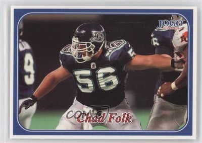 2003 Jogo CFL Chad Folk #175