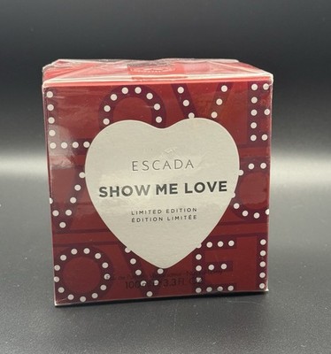 Show Me Love by Escada Perfume For Her 3.3 oz  Sealed New in Box Limited Edition