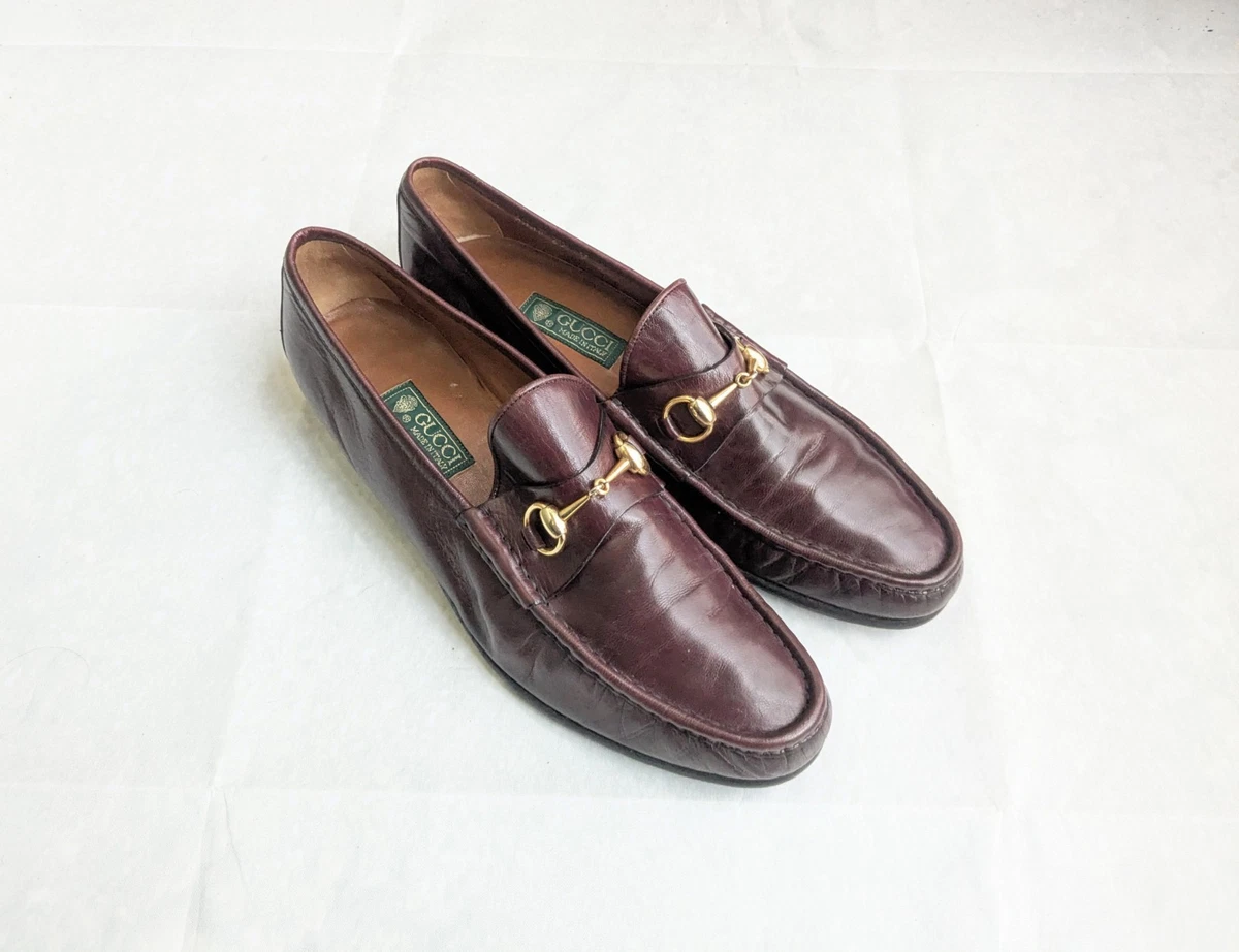 Gucci Brixton Loafers Black with Red & Green stripe Size 10.5US 9.5UK Gucci Red Dress Shoes for Men | eBay main image 3