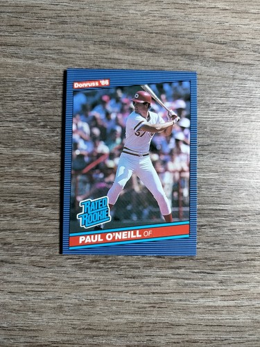 1986 Donruss - Rated Rookie Paul O'Neill #37 (RC)