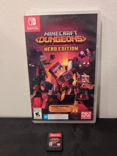 Minecraft Dungeons Hero Edition Nintendo Switch Adventure Video Game Cartridge