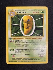 Kakuna 033/102 Base Set (Shadowless) Regular for sale online | eBay