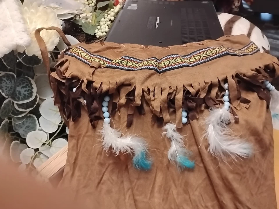 Костюм (вестерн) с бахромой платье для взрослых костюм для Хэллоуина с безголовый и лодыжки - Изображение 4 из 4