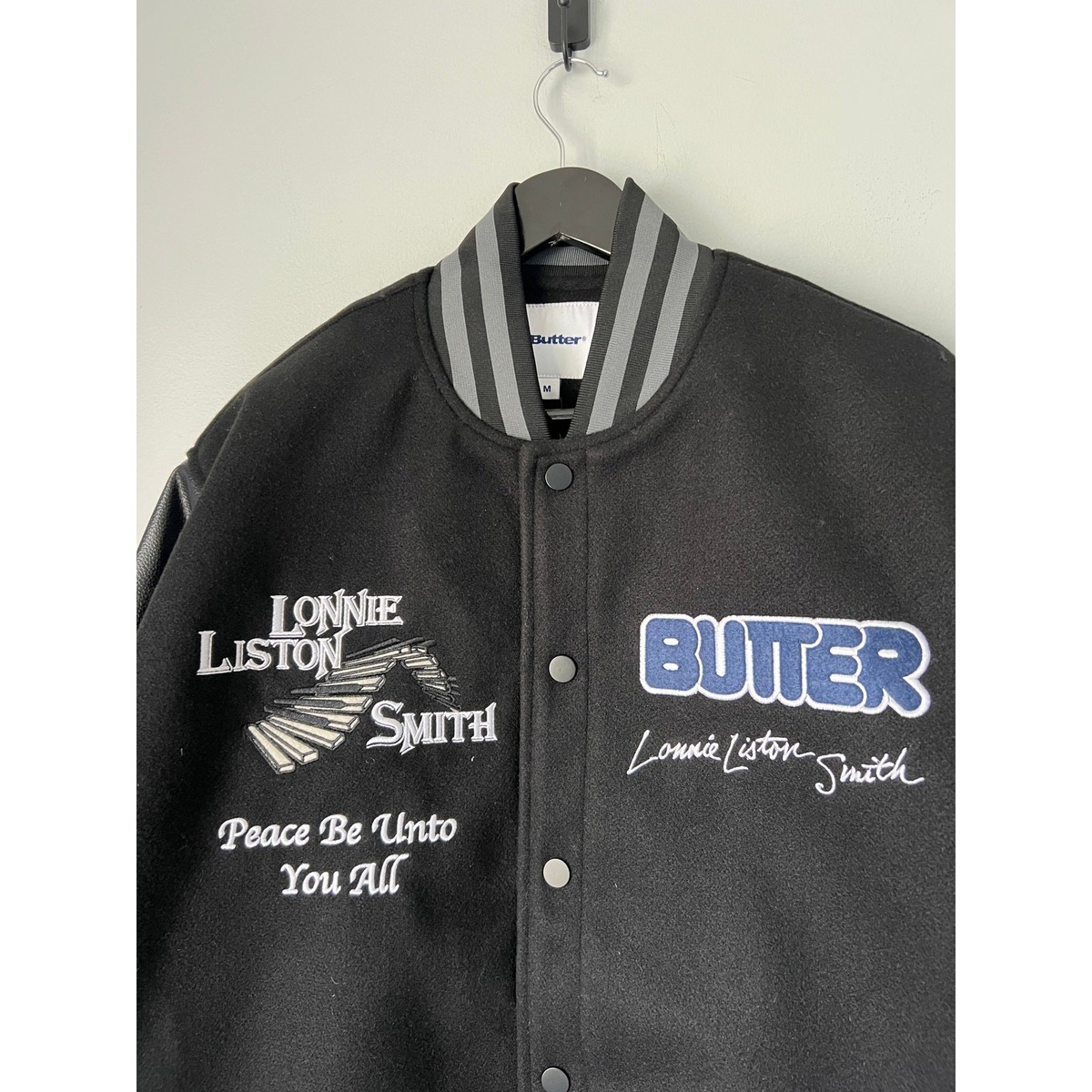 Butter Goods Lonnie Liston Smith Varsity Jacket - Size Medium 