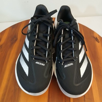 アディゼロSG Adidas Baseball Cleats Mens 7 Black Adizero Electric BS Metal