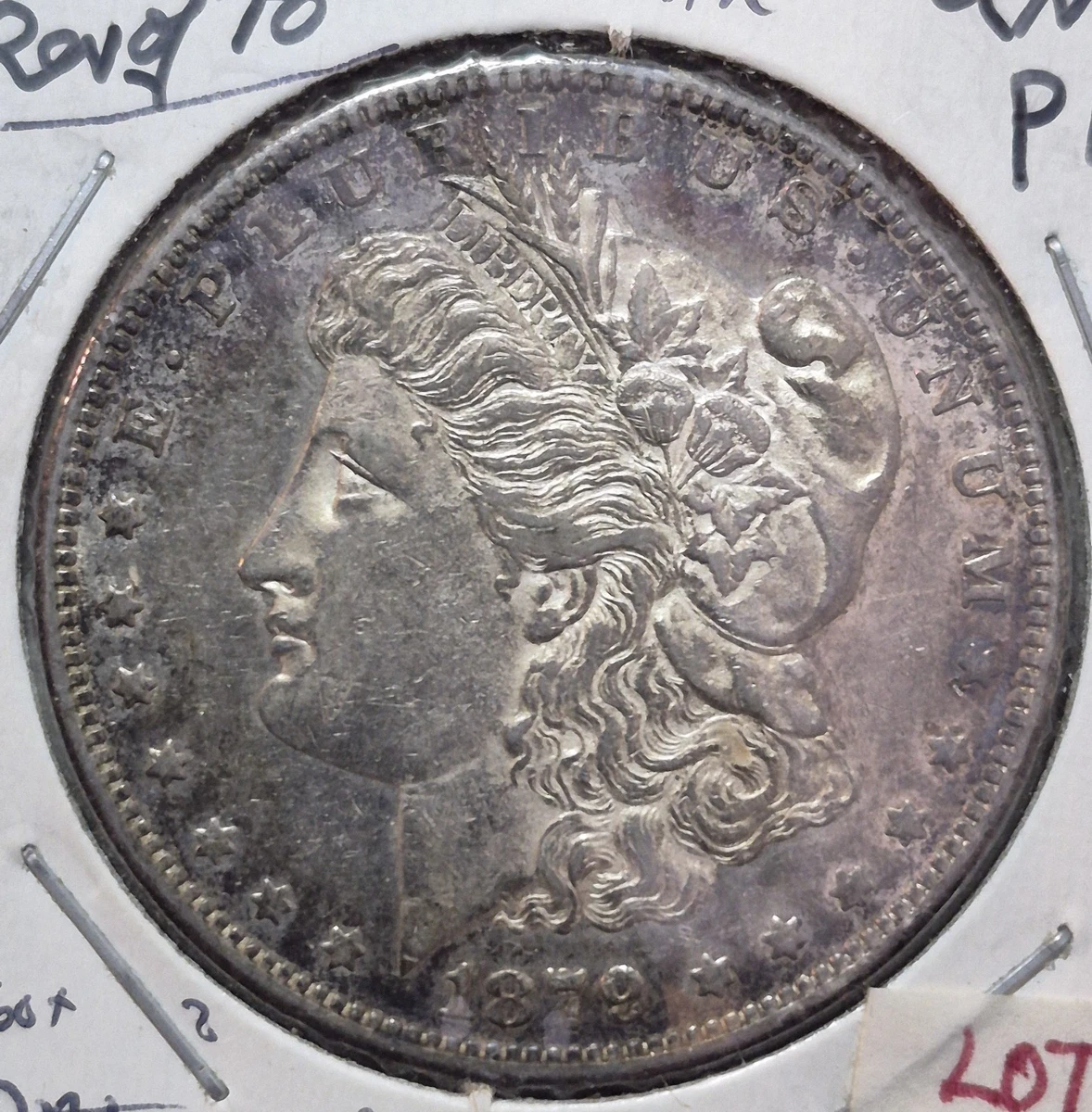 Uncirculated Silver 1879 Year Morgan US Dollars (1878-1921) for