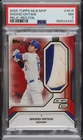 2025 TOPPS MVP COLLECT SHOHEI OHTANI 16R GU JERSEY DIRT PATCH RED /5 PSA 7 2420