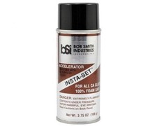 Bob Smith Glues: Insta-Set Aerosol Accelerator 4.4 oz 125mg BSI155