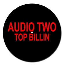 Audio Two Top Billin' Turntable Slipmat - Old School Boom Bap 80s hip hop Rakim