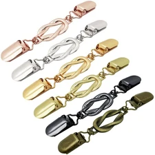 6 Pcs Waist Cincher and Vintage Dress Clips Shawl Cardigan Collar Sweater Cli...