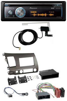 Pioneer Bluetooth DAB MP3 USB CD Autoradio für Honda Civic Hybrid FD3 06-10 anth