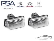 2x ORIGINAL Peugeot Citroen Kennzeichenleuchte Nummernschildleuchte DS 6340.A3
