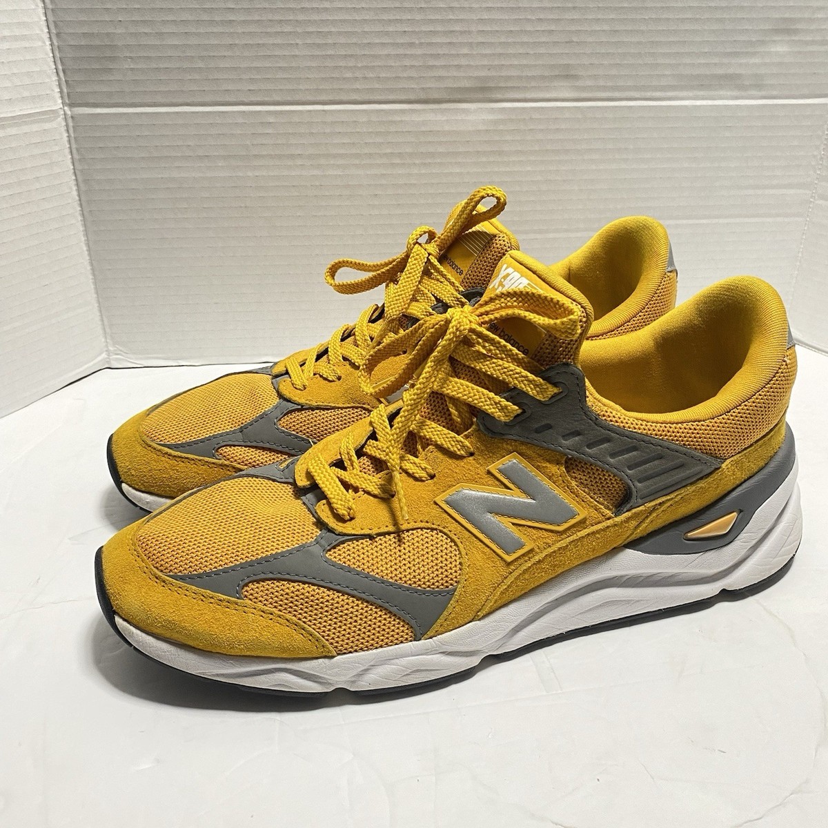 New Balance X90 V2 Mustard Yellow Men's Running Shoes Size 13 Men