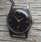 RARE COLLECTIBLE POBEDA (ZIM) 2602 BLACK  WATCH SERVICED