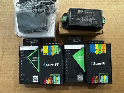 SURE-FI Wireless Wiegand Bridge DS004-WIEGAND, POWER SUPPLY, IRM-30-12ST