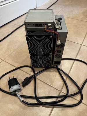 Canaan Avalon 1047 (37 TH) Bitcoin ASIC Miner - IN USA. Includes Power Cable