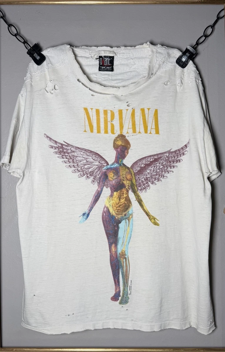 Nirvana In Utero Tシャツ 90s XL ヴィンテージ Tシャツ | APPS