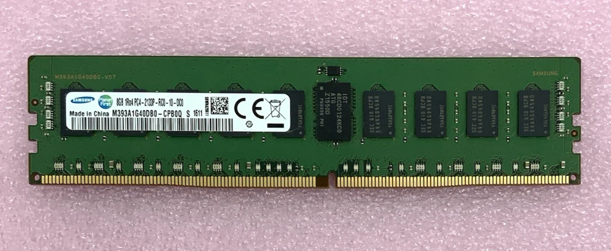 25+ Samsung PC4-17000 (DDR4-2133) Bus Speed Network Server Memory