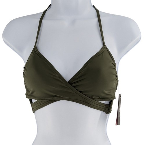 Vince Camuto grünes Bikini-Wickeltop – Surffarben Bademode Größe XS neu mit Etikett - Bild 4 von 9