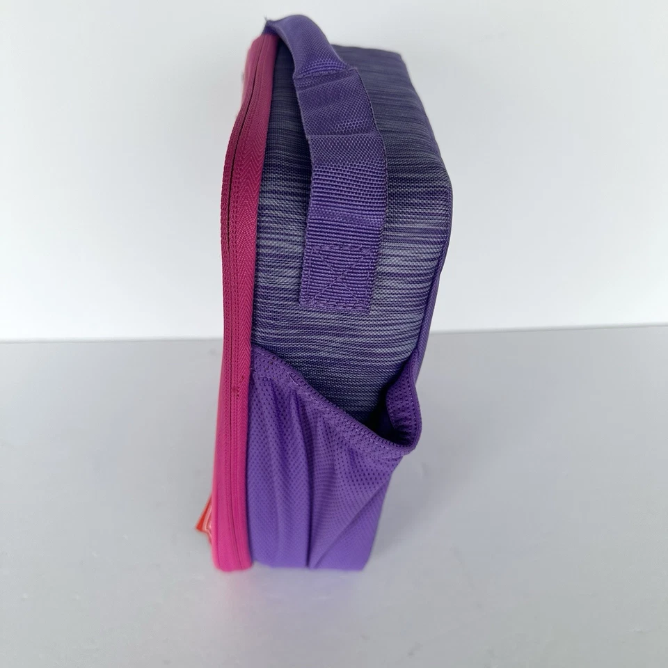 Kit de almuerzo con aislamiento vertical de novedad termo púrpura/rosa Foto 2 de 4