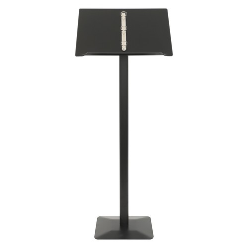 Metal Menu Stand, Black Speech Presentation Stand, Floor Standing Menu Stand - Picture 2 of 11