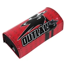 Outlaw Racing ORBP18R Handlebar Cushion Bar Pad 1-1/8 Inch Red Motorcycle