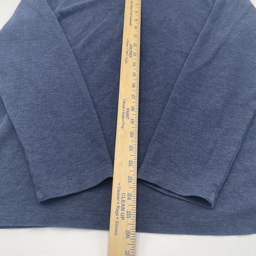 Mizzen Main Quarter Zip Pullover Sweater Mens Size Large Blue Preppy Golf Casual - Picture 6 of 6