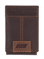 Genuine Dickies Men's Wallet, RFID Leather Magnetic Front Pocket, Wear-Resistant