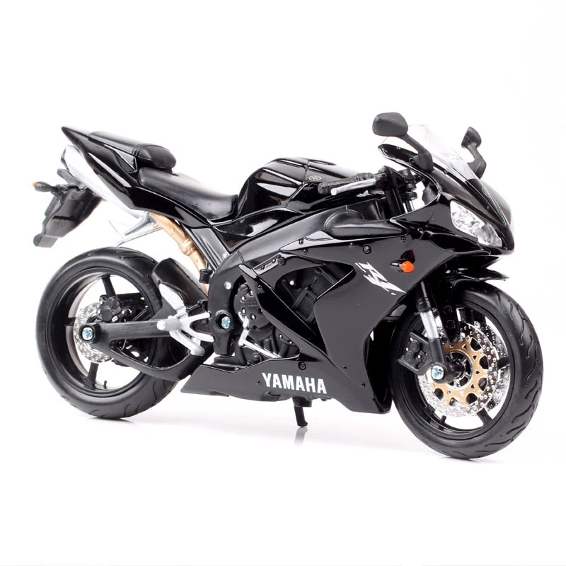 1/12 Maisto Yamaha YZF-R1 YZF R1 2004 Race Bike Diecast Motorcycle Model Toy - Image 3 of 4