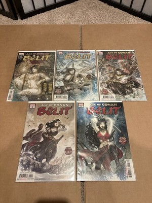 Age Of Conan Belit Marvel Comics NM  Issues 1-5