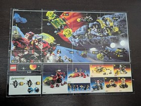 Vintage (1991) LEGO SPACE M-Tron & Blacktron II Sets Poster - RARE