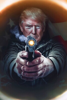 Donald Trump Poster Wall Art Home Decor Photo Prints 16x24, 20x30, 24x36''