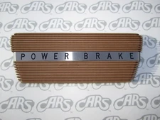 1961-1964 Buick LeSabre Wildcat Riviera Electra Power Brake Pedal Pad - Saddle