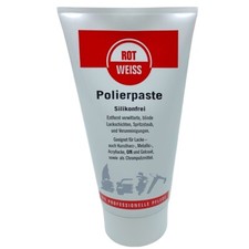 ROTWEISS Polierpaste Lackpolitur Silikonfrei 150 ml Tube
