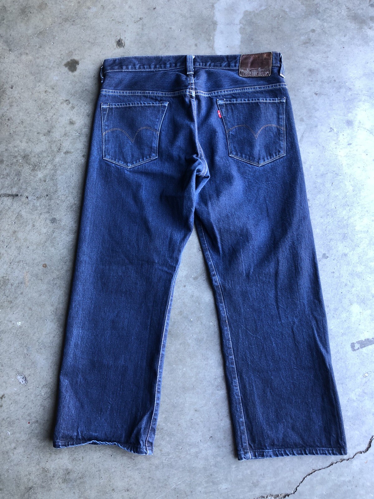 Levi's Capital E Broadmore Baggy Straight Jeans sz 34… Gem