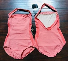 NWT Capezio ABT #3936 Halter w Velvet Adult Dance Leotard XSm, Med & Large Adult