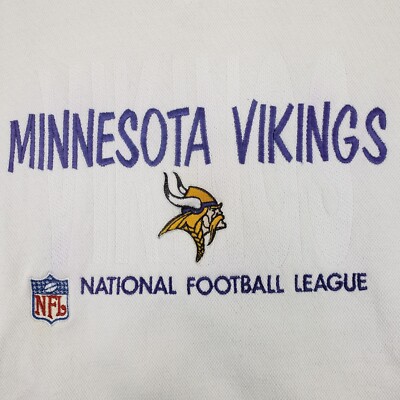 その他ブランド / 90s/MINNESOTA VIKINGS/大判プリント/スウェット//コットン/無地 Vintage 90s Logo Athletic Minnesota Vikings Sweatshirt Embroidered