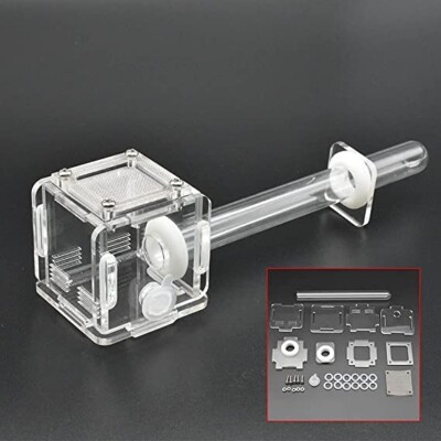 Queen Ant Test Tube Feeding Cover Mini Ant Nest with Active Zone Insect House