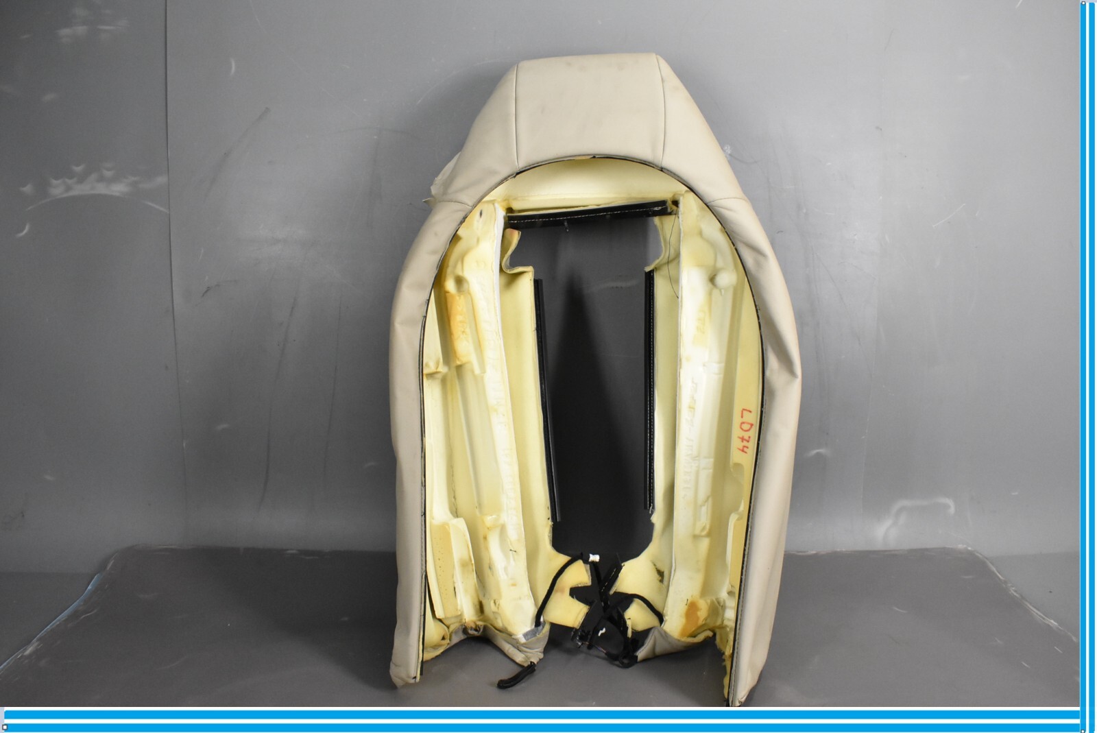 03-10 Bentley Continental Rear Left Upper Seat Cushion Back Oem
