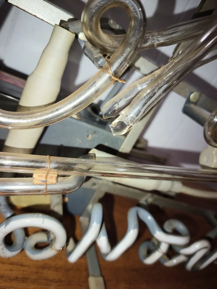 Vintage Stroh's Beer Neon Hanging Bar Light Sign 23" Mt Vernon W Franceformer - Image 4 of 4