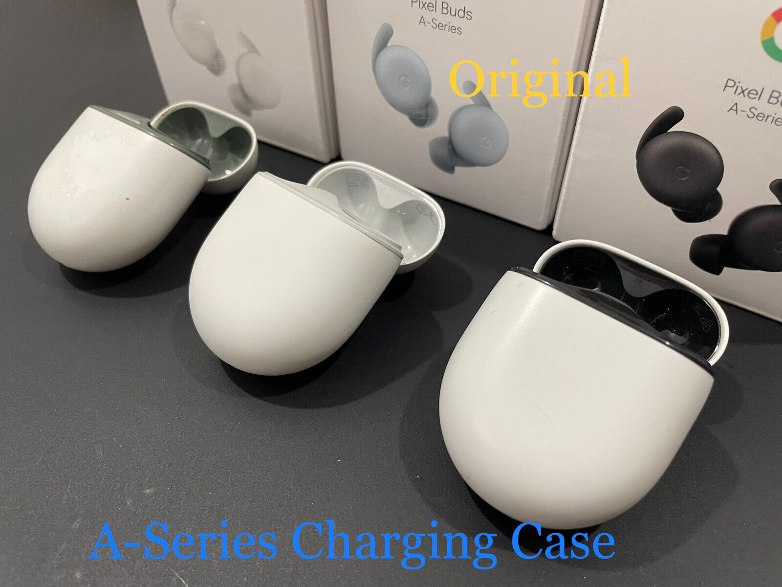 Google Pixel Buds A Series Headset Charging Case Or Buds Replacement -- USED