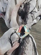 Scarf Slide, Wild Rag Scarf SLIDE Western accessories, bandanna slide, arrow hea