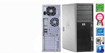 COMPUTER HP Z400 CPU INTEL XEON W3550 SSD 16 GB RAM WINDOWS 11 | eBay