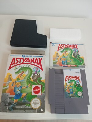 The Astyanax Nintendo NES Game PAL -A CIB MATTEL Mint AUS