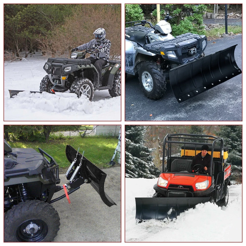 Kit quitanieves Polaris Sportsman 570 45 pulgadas ATV quitanieves paquete de montaje de hoja Foto 3 de 4