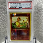 2016 Pokemon XY Evolutions #9 Charmander Reverse Foil PSA 8 Near Mint-Mint