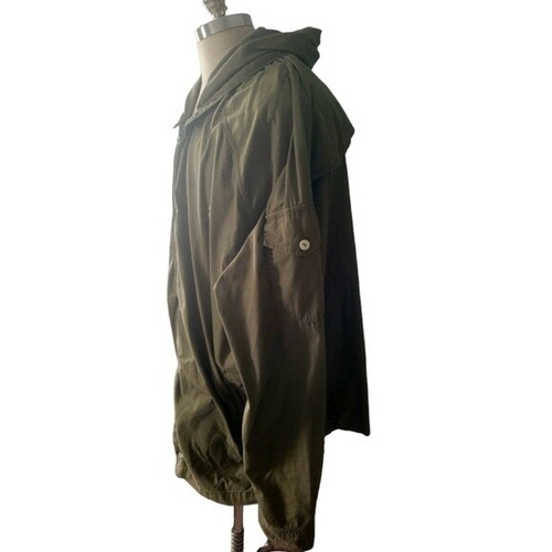 Polo Ralph Lauren Army Green Hooded Jacket Size 3XLT - Picture 2 of 6