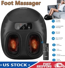 RENPHO Shiatsu Foot Massager With Heat & Remote Deep Kneading Mother's day Gift